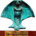 Abstract sculpture titled 'Bronze', 12x14x10 inches, by artist GOPAL PRASAD MANDAL on bronze