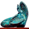 Abstract sculpture titled 'Bronze', 12x14x10 inches, by artist GOPAL PRASAD MANDAL on bronze