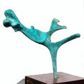 Abstract sculpture titled 'Bronze', 12x14x10 inches, by artist GOPAL PRASAD MANDAL on bronze