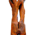Abstract sculpture titled 'Bronze', 12x14x10 inches, by artist GOPAL PRASAD MANDAL on bronze