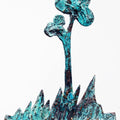 Abstract sculpture titled 'Bronze', 12x14x10 inches, by artist GOPAL PRASAD MANDAL on bronze