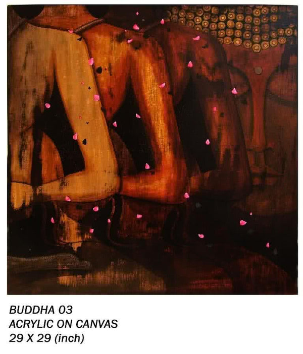 Buddha 03 Painting by Anurag Jadia | ArtZolo.com