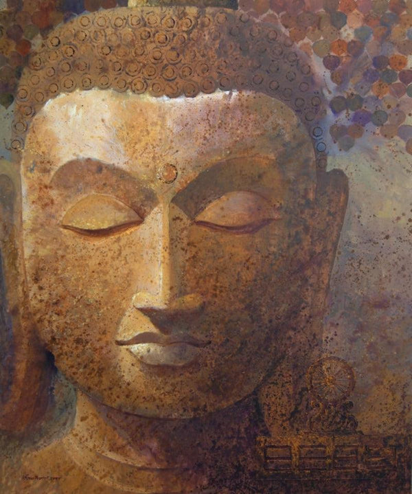 Budha Painting by Ram Thorat | ArtZolo.com