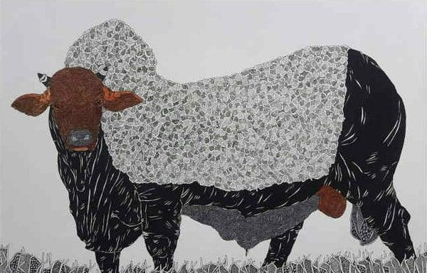 Bull 7 Drawing by Rama Krishna V | ArtZolo.com