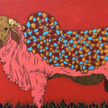 Animals acrylic painting titled 'Bull', 20x30 inches, by artist Rama Krishna V on Canvas