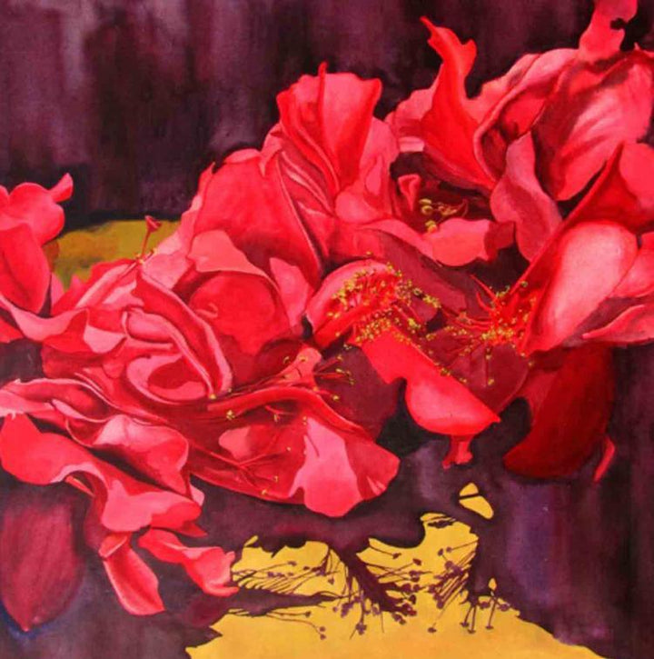 Bunch Of Flowers Painting by Balaji G Bhange | ArtZolo.com