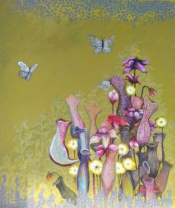 Bunches Of Flower Painting by Shyamali Paul | ArtZolo.com