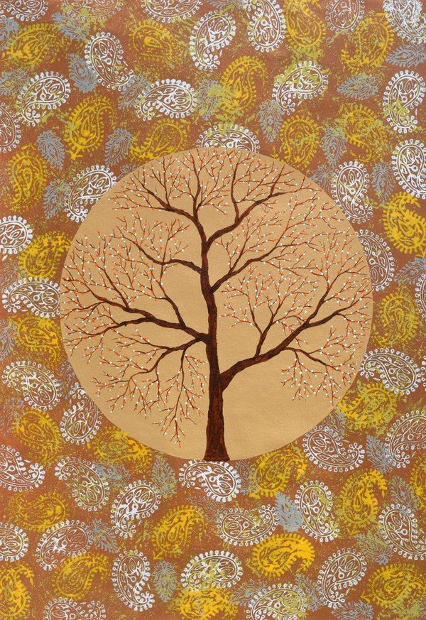 Burva Vriksh Painting by Sumit Mehndiratta | ArtZolo.com