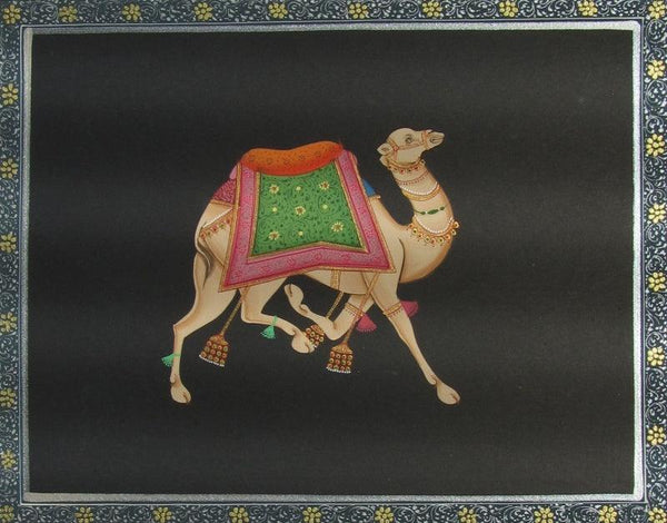 Camel Traditional Art by Unknown | ArtZolo.com