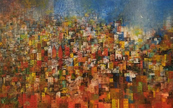 City Of Dream 5 Painting by M Singh | ArtZolo.com