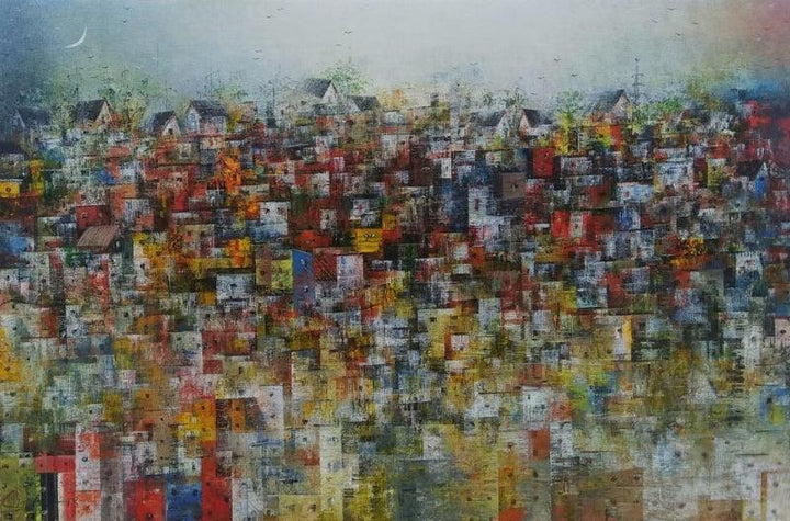 City Of Dream 7 Painting by M Singh | ArtZolo.com