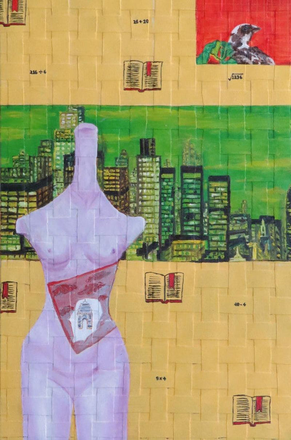 City Of Silk Painting by Riddhima Sharraf | ArtZolo.com