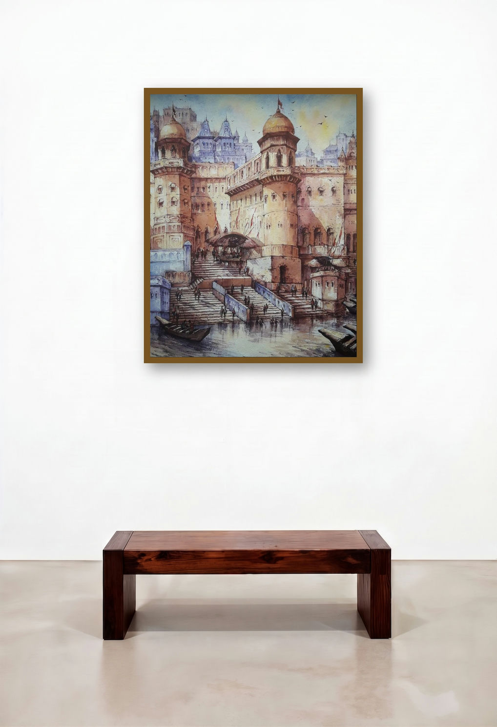 Cityscape 3 (Varanasi Ghat Architecture)