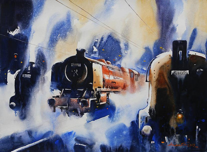 Classic Old Ii Painting by Ananta Mandal | ArtZolo.com