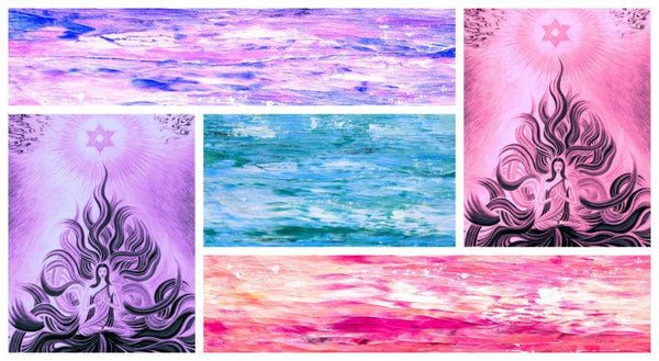 Collage 5 Painting by Manju Lamba | ArtZolo.com