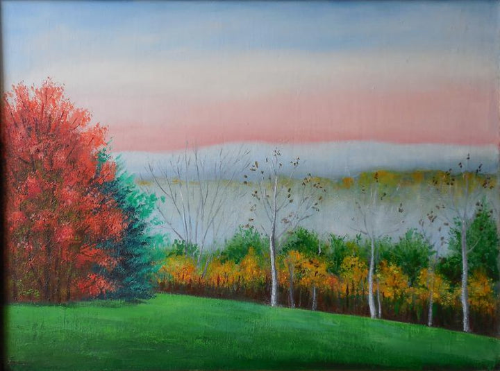 Colors Of Fall Painting by Kaladikam Arts | ArtZolo.com