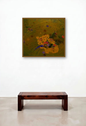 Colours Of Life (Genesis) by artist Asif Sharief Shaikh displayed in a Designer Foyer