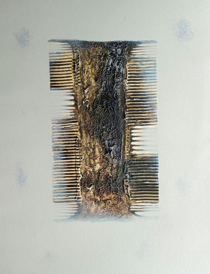 Comb 2 Painting by Anand More | ArtZolo.com