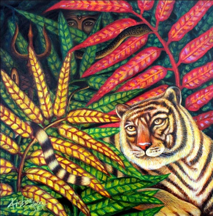 Compassion 1 Painting by Kishore Sahoo | ArtZolo.com