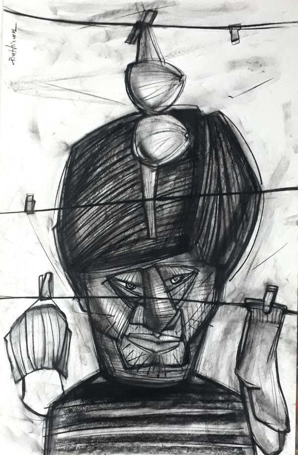 Composition Drawing by Pintu Biswas | ArtZolo.com