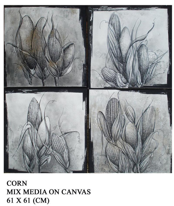Corn Drawing by Trapti Gupta | ArtZolo.com