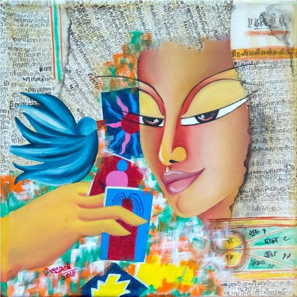 Curiosity Painting by Deepali Mundra | ArtZolo.com