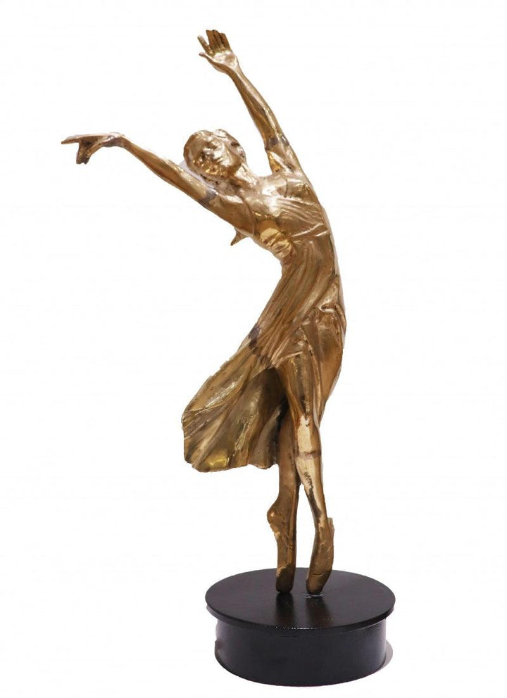 Dancing Girl 1 Sculpture by Ram Kumbhar | ArtZolo.com