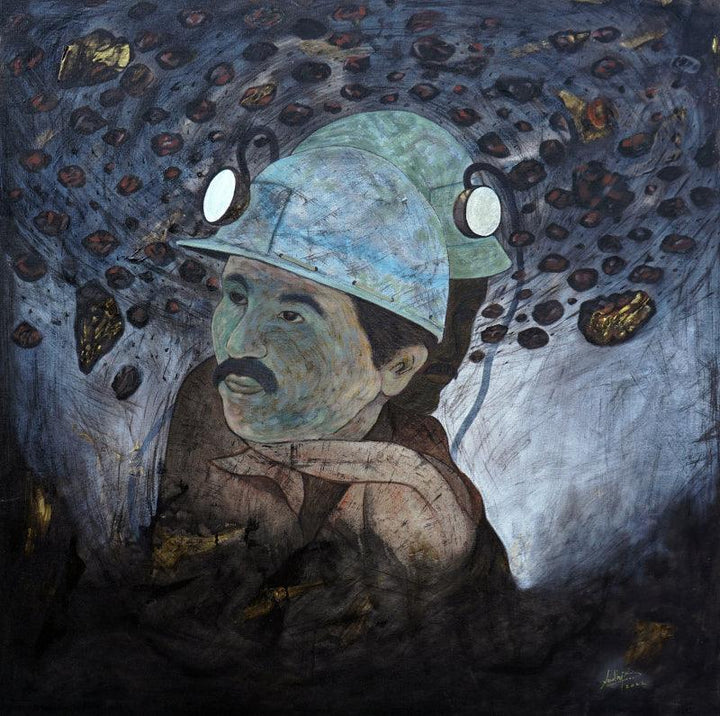 Darkest Moments 6 Painting by Sudhir Bagde | ArtZolo.com