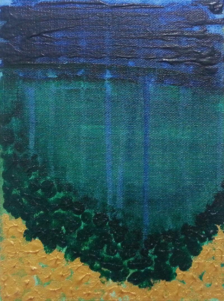 Deep Sea Painting by Gayathri Nair | ArtZolo.com