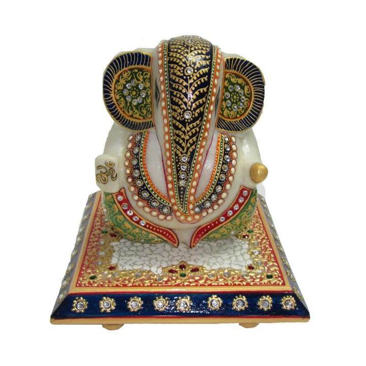 Delightful Lord Ganesha Handicraft by Ecraft India | ArtZolo.com