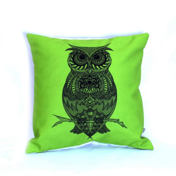 Designer Owl Cushion Handicraft by Sejal M | ArtZolo.com