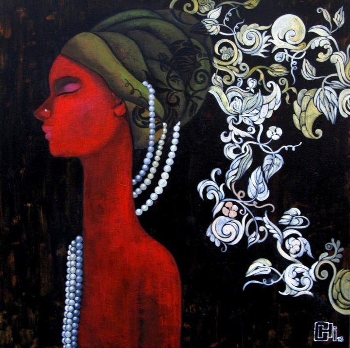 Designs Of A Thinking Mind Painting by Suruchi Jamkar | ArtZolo.com