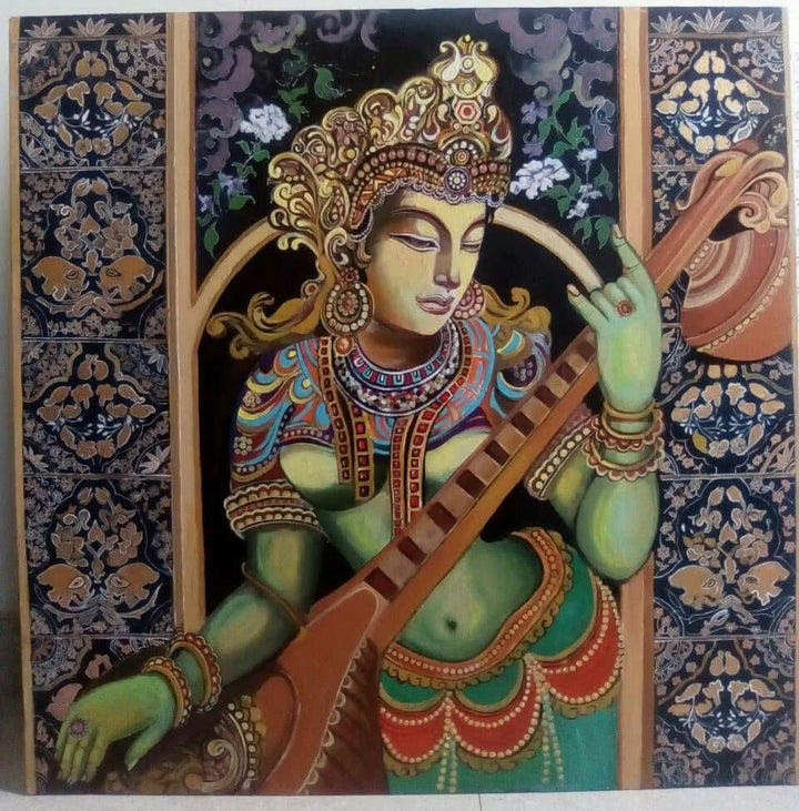 Devi Painting by Shilpa Kulshrestha | ArtZolo.com