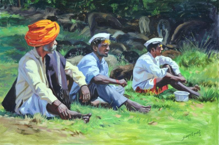 Dhangar Painting by Swapnil Patil | ArtZolo.com
