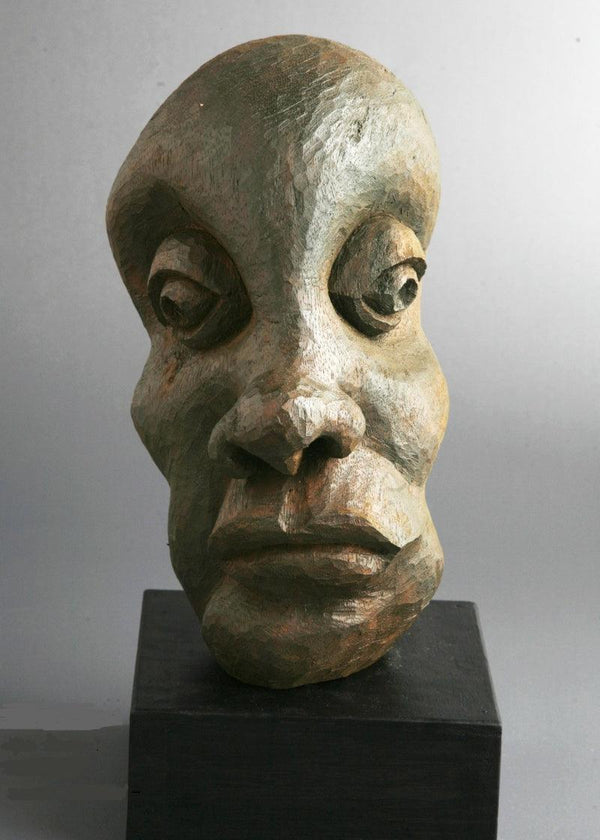Distortion Of The Face 1 Sculpture by Sucharita Adhikary | ArtZolo.com