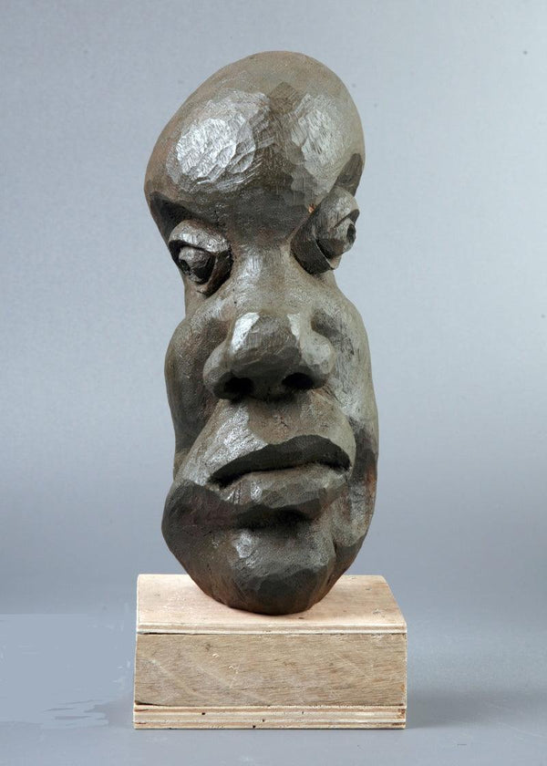 Distortion Of The Face 5 Sculpture by Sucharita Adhikary | ArtZolo.com