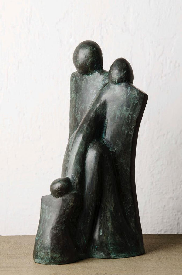 Divine Bond Sculpture by Renu Khandelwal | ArtZolo.com
