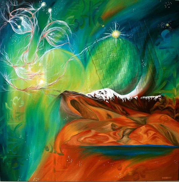 Divine Creation Ii Painting by Drishti Vohra | ArtZolo.com