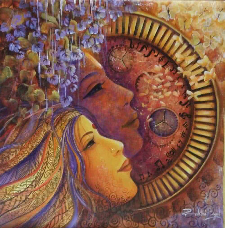 Divine Love Ii Painting by Rakhi Baid | ArtZolo.com