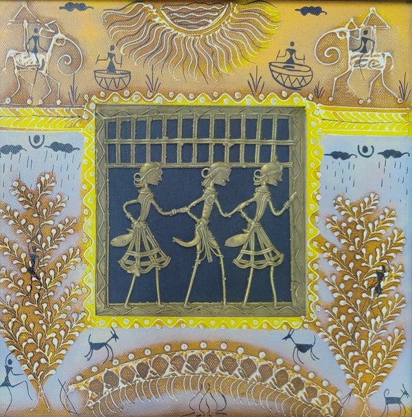 Dokra 4 Traditional Art by Pradeep Swain | ArtZolo.com