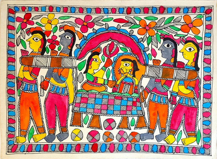 Doli Traditional Art by Laalo Devi | ArtZolo.com