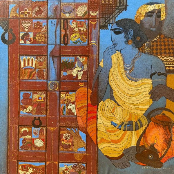 Door 9 Painting by Siddharth Shingade | ArtZolo.com