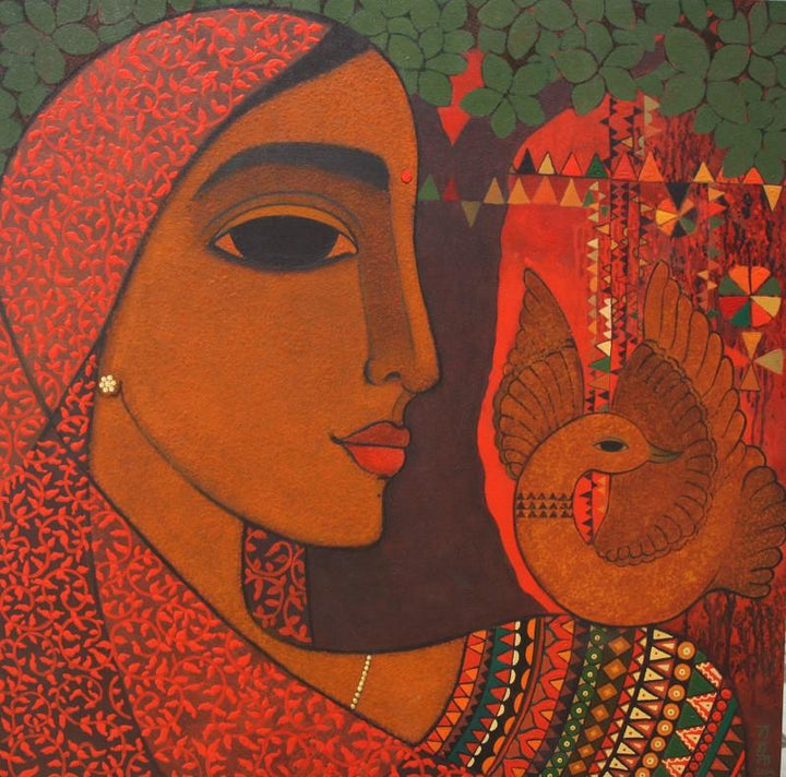 Dove Painting by Mamta Mondkar | ArtZolo.com
