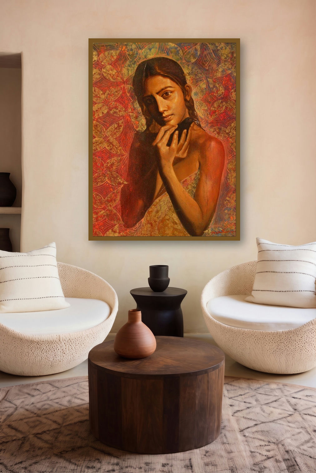Dream by artist Harisadhan Dey displayed in a Luxury gallery