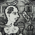 contemporary printmaking titled 'Dream', 5x4 inches, by artist Kapil Verma on Paper