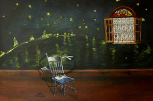 Still-life acrylic painting titled 'Dream', 24x36 inches, by artist Isha Bawiskar on Canvas