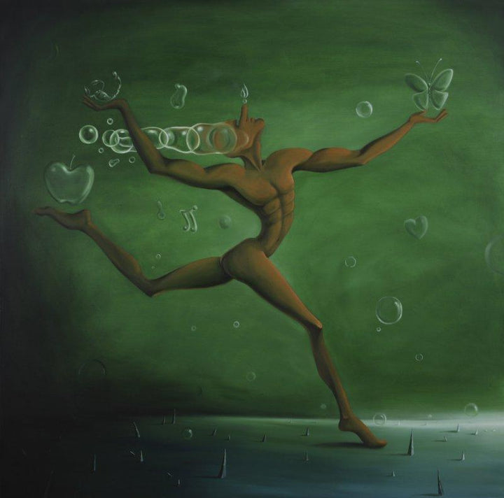 Dream Defender Painting by Dewakar Chandran | ArtZolo.com