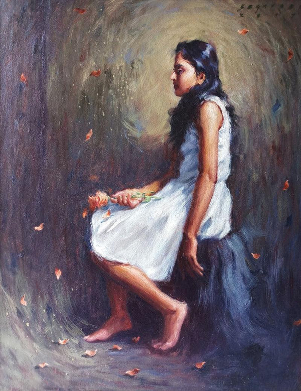 Dream Flower 1 Painting by Siddharth Gavade | ArtZolo.com
