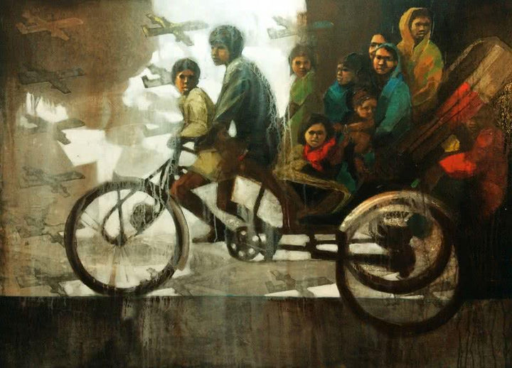 Dream Ride Painting by Sanjib Gogoi | ArtZolo.com