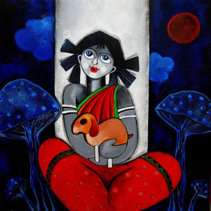 Dreamland Painting by Sharmi Dey | ArtZolo.com